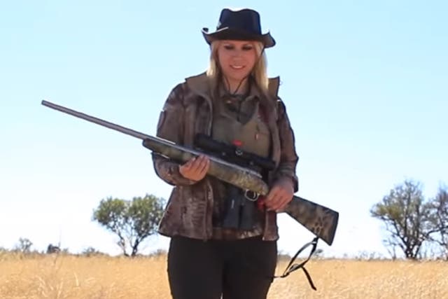Larysa Switlyk is a US huntress 