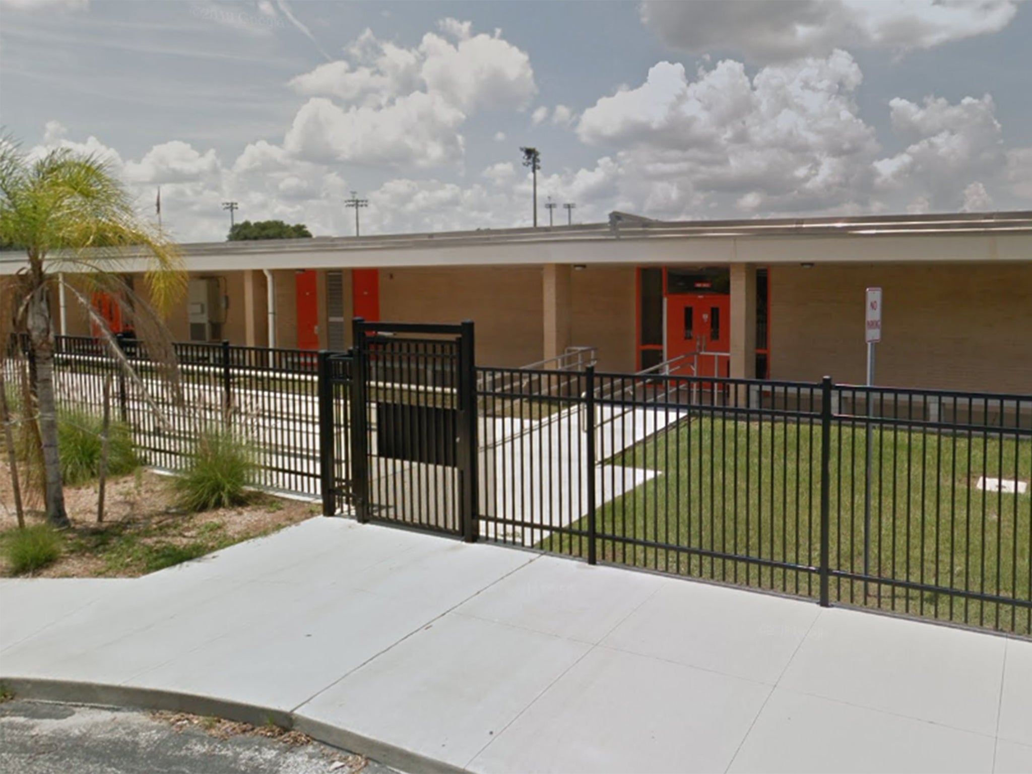 The incident took place at Bartow Middle School, Florida