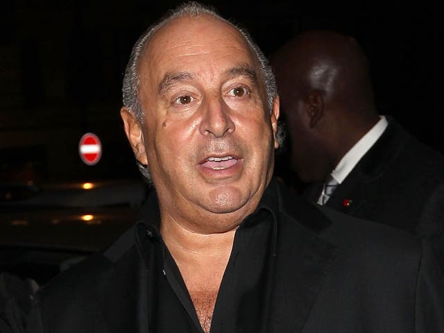 Philip Green attends the book launch party for 'Kate: The Kate Moss Book' at 50 St James on November 15, 2012 in London