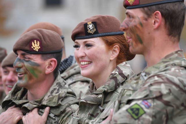 Female soldiers are just as worthy as their male counterparts