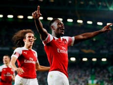 Arsenal march on as Welbeck hits winner against Sporting