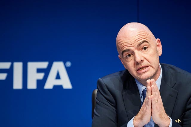 Gianni Infantino has stated his opposition to La Liga's plans