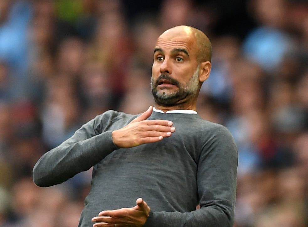 Pep Guardiola has warned Manchester City's players not to sulk
