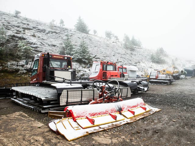 Heavy snowfall is expected in Scotland