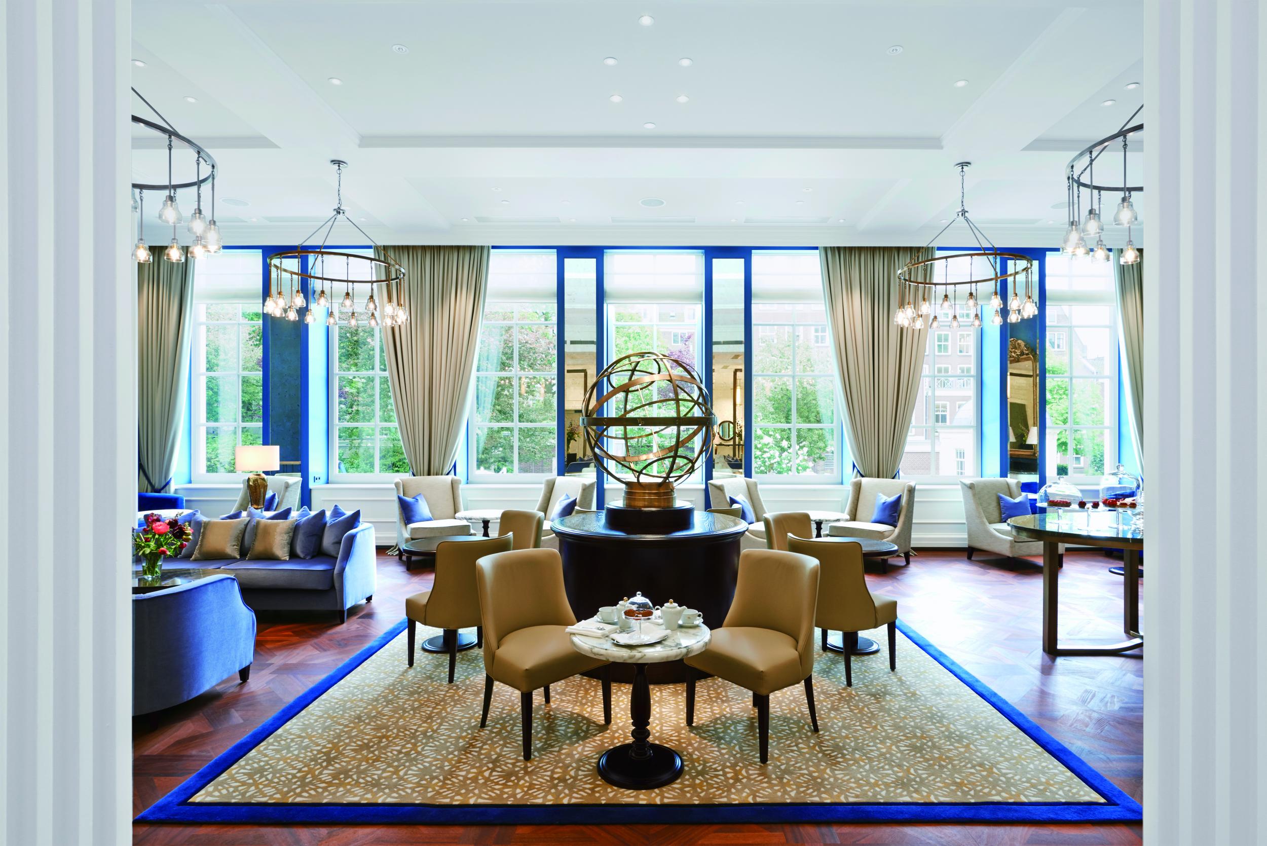 Waldorf Astoria Amsterdam has a Michelin-starred restaurant and original features