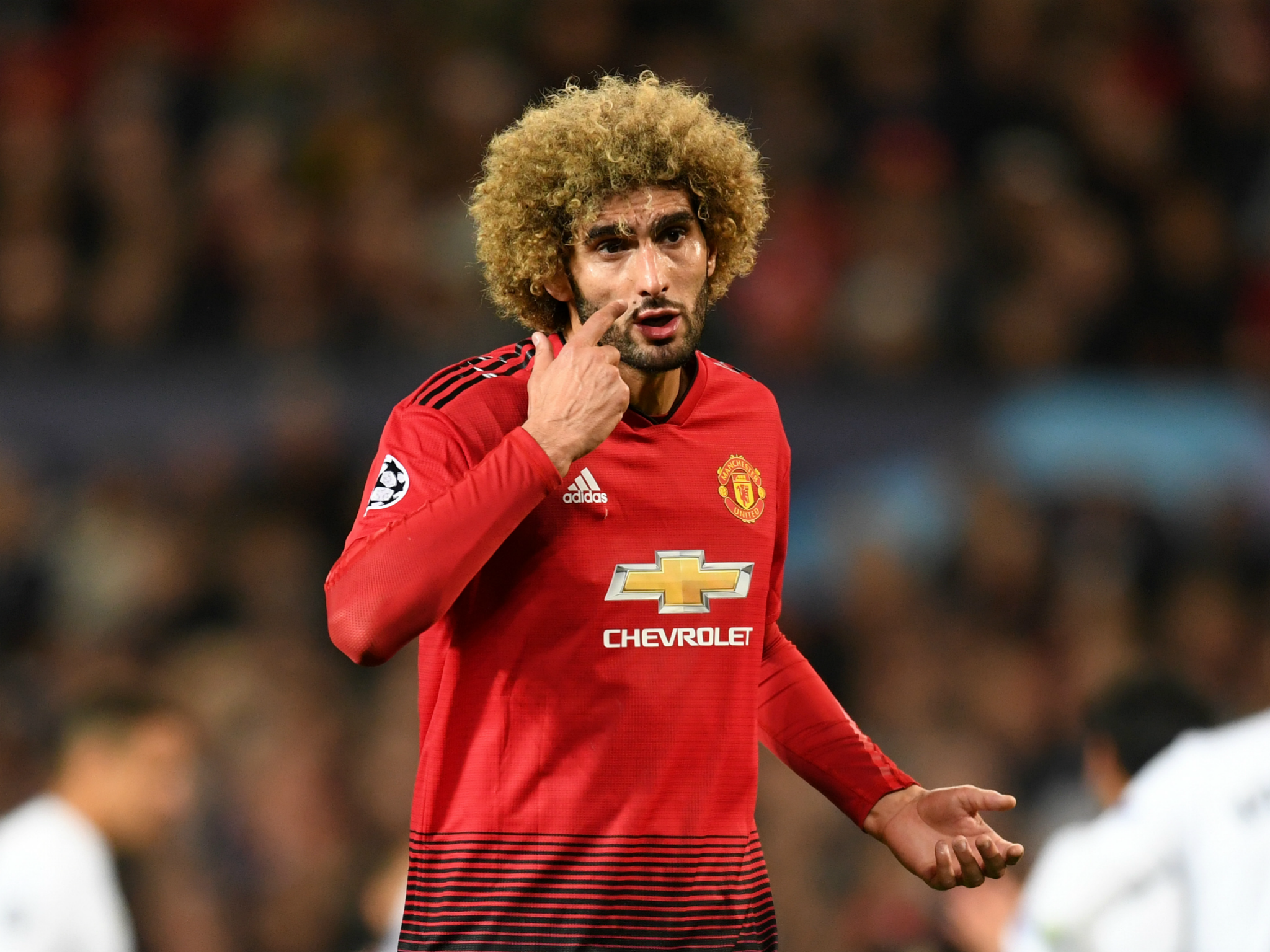 Marouane Fellaini Manchester United F.C. Belgium national football