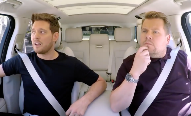 Michael Buble spoke candidly about his son Noah's cancer in a Carpool Karaoke charity special