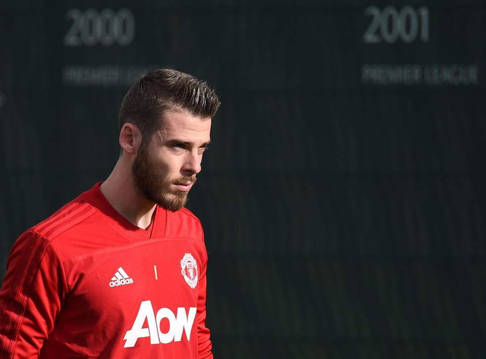 David de Gea's future at Unitd is currently up in the air