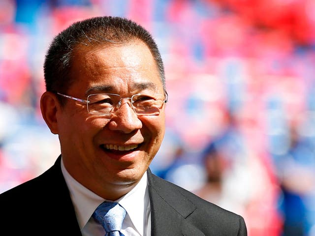 Leicester City's Thai owner Vichai Srivaddhanaprabha