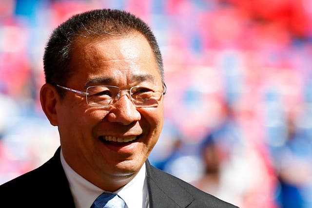 Leicester City's Thai owner Vichai Srivaddhanaprabha