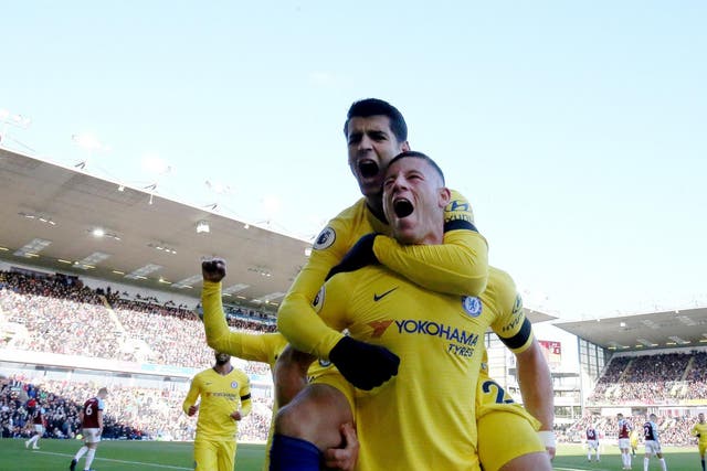 Chelsea made light of the absence of leading scorer Eden Hazard