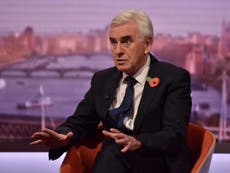 McDonnell urges Tory MPs to vote down Budget over universal credit
