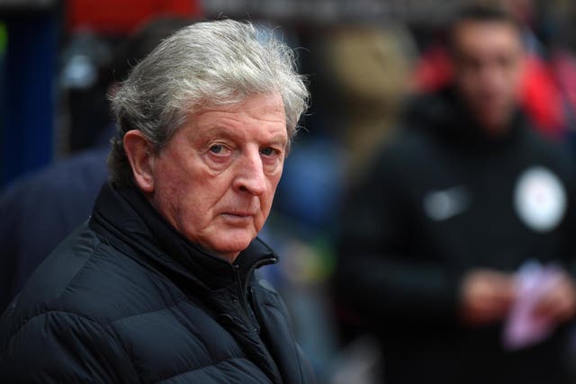 The Crystal Palace manager was not impressed by the referee's decision-making