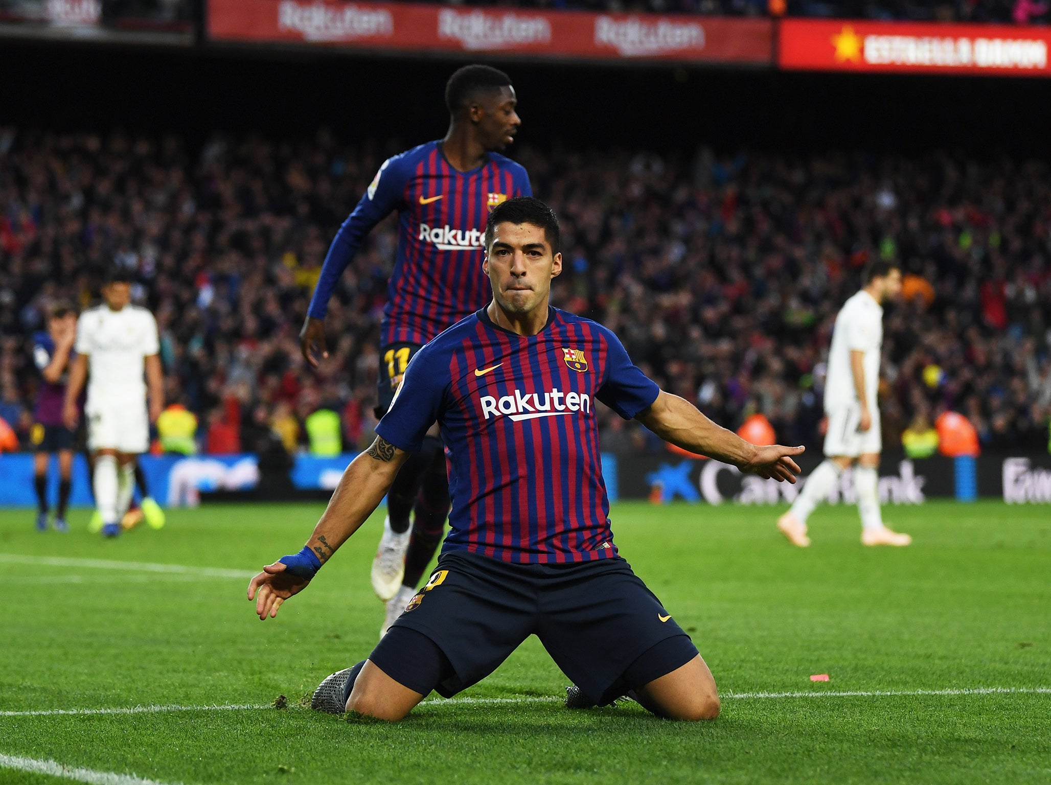 Barcelona 5-1 Real Madrid: Luis Suarez hat-trick surely 