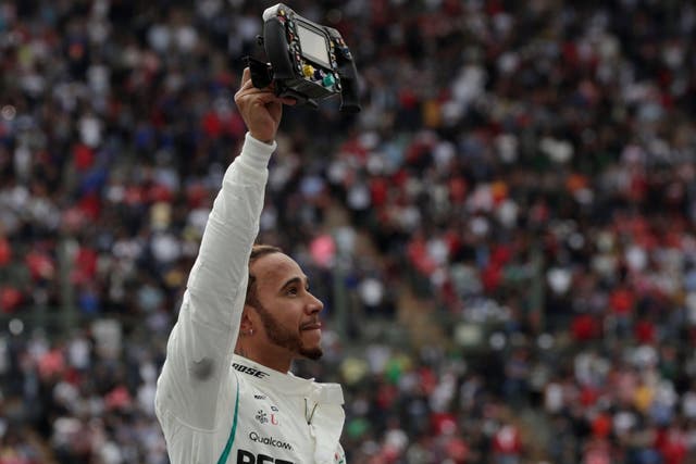 As with his 2017 Championship, the Briton once again sealed the title in Mexico City