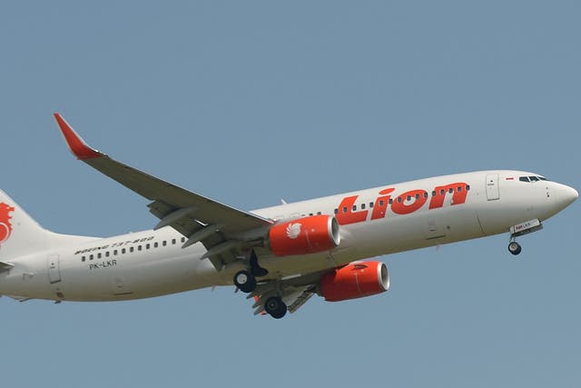 Lion Air flight JT610 lost contact with ground officials 13 minutes after takeoff from Jakarta airport