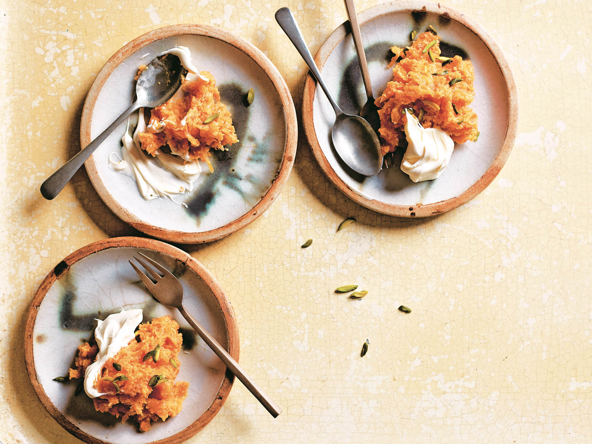 This slow cooked carrot dessert is a labour of love