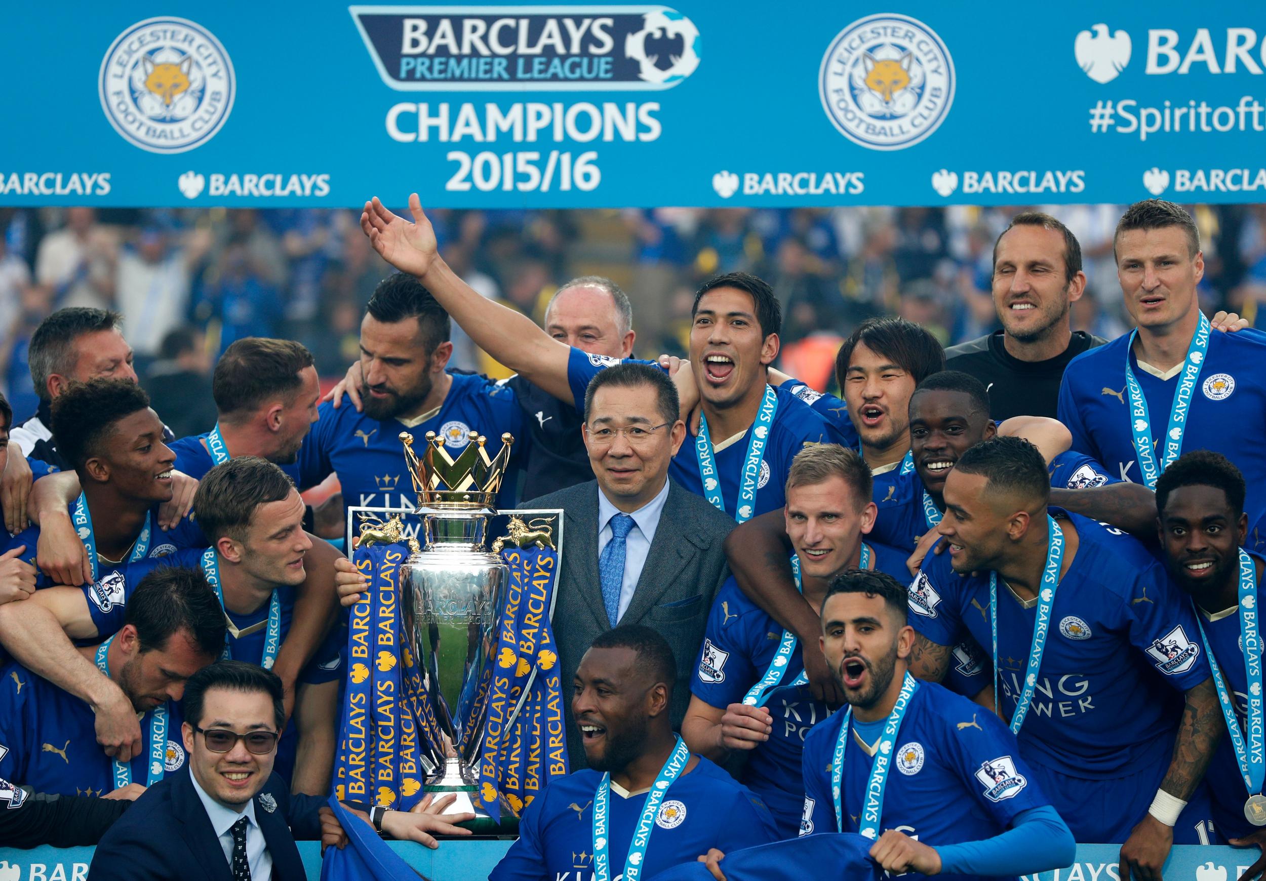 His investment bankrolled Leicester's incredible Premier League title triumph in 2016