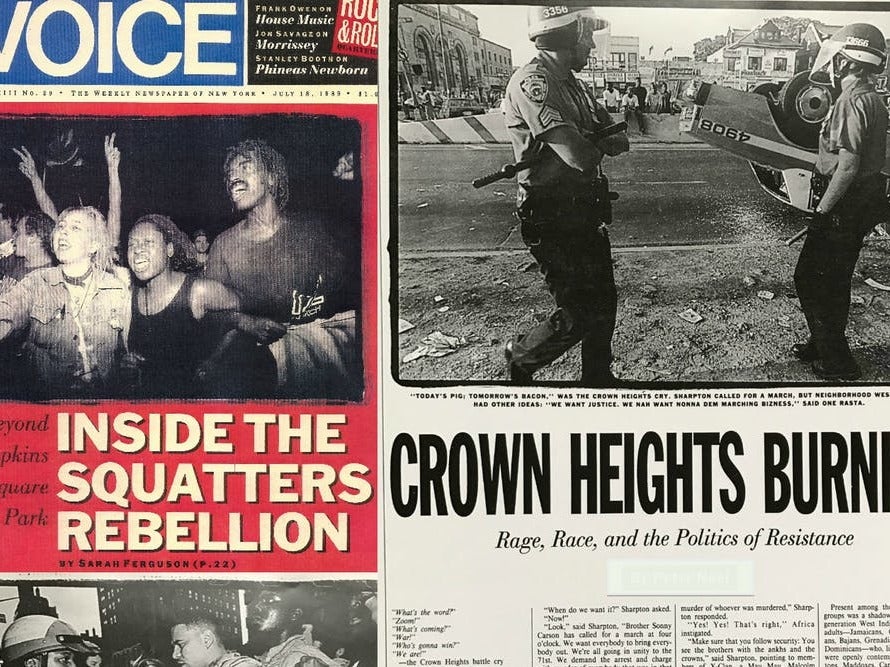 The Village Voice, the first US alternative weekly, which played a particularly important role in promoting and publishing social documentary photography