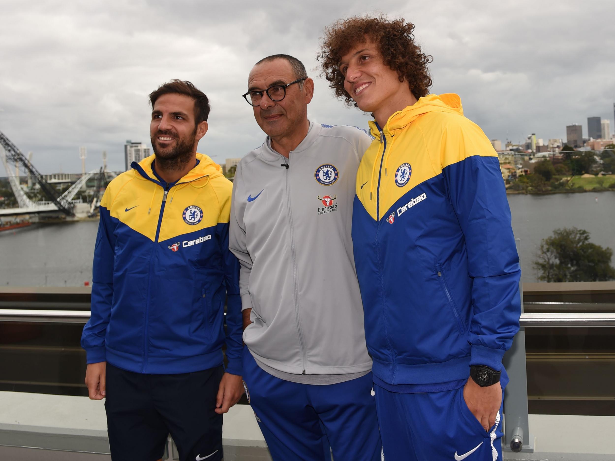 David Luiz is back to enjoying life at Chelsea under Maurizio Sarri