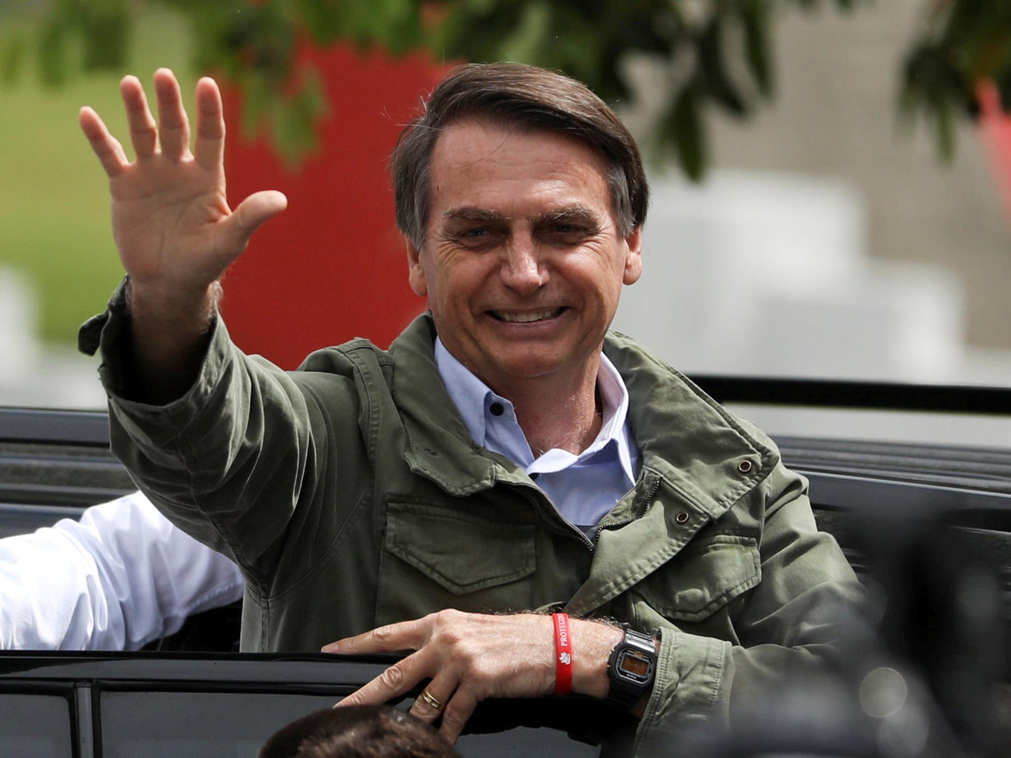 Jair Bolsonaro won presidential election earlier this week