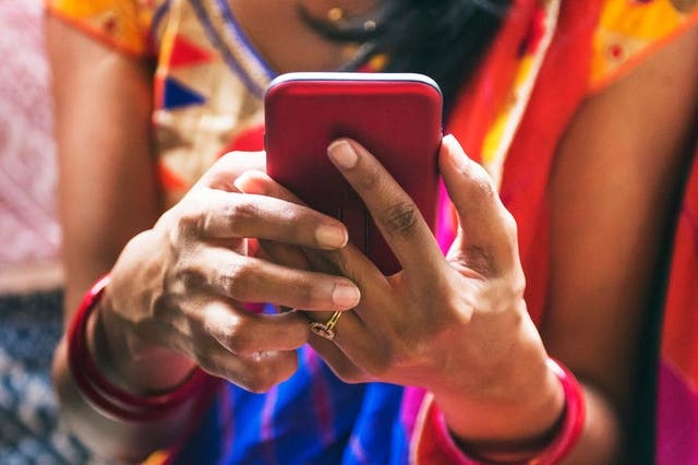 Just more than a quarter of India’s population has access to the internet