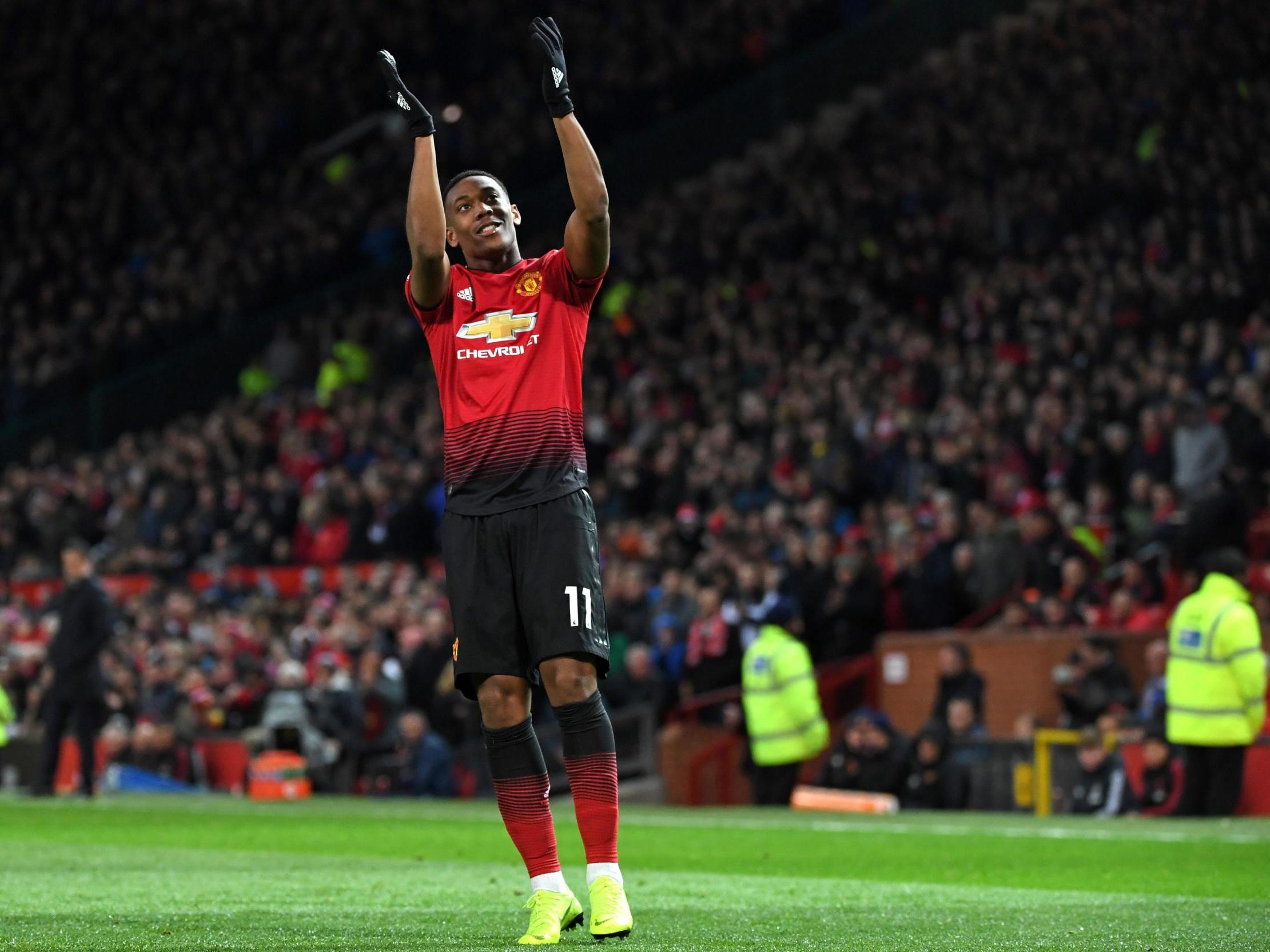 The French striker has been one of United’s few success stories this season