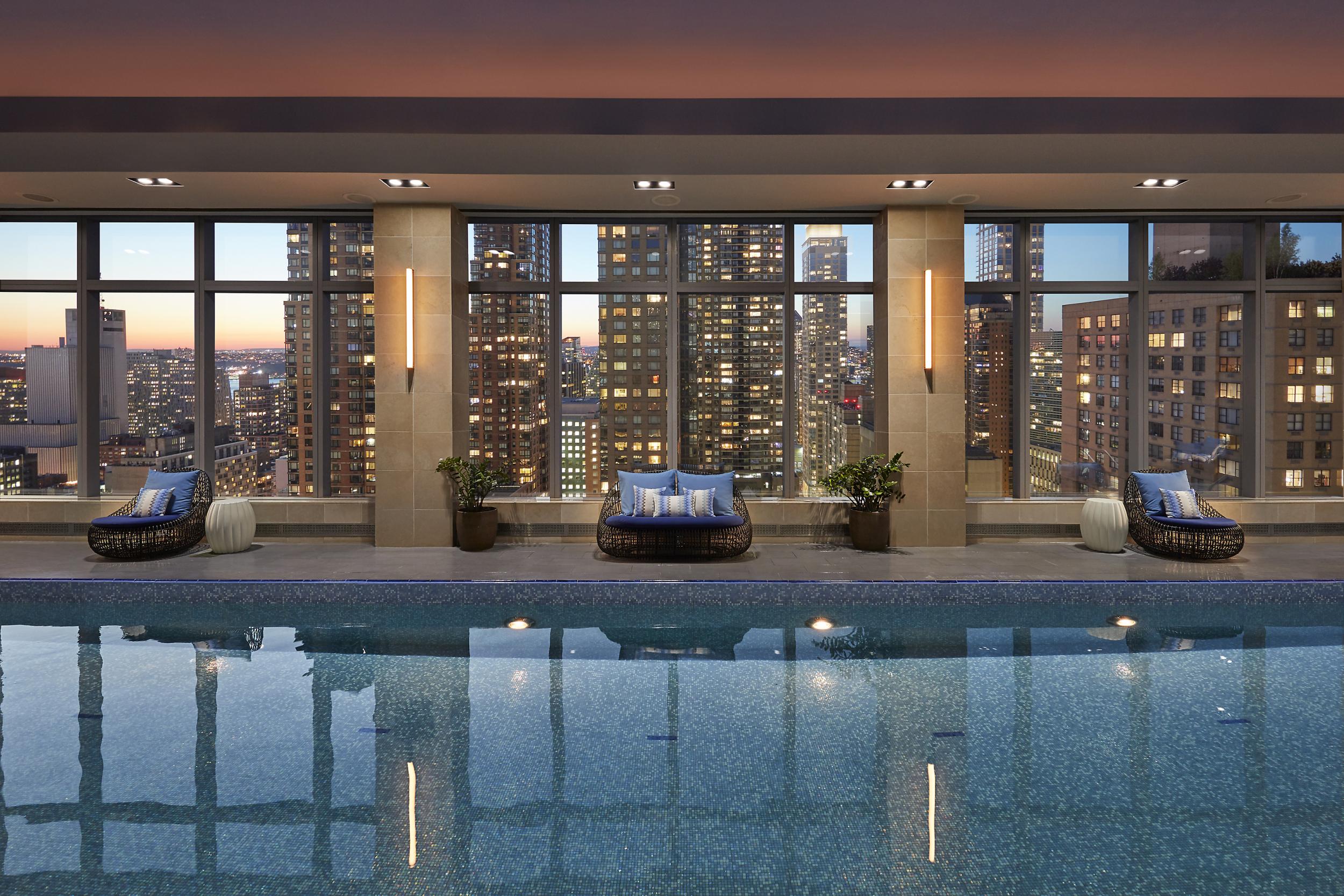 Pool with a view: the Mandarin Oriental