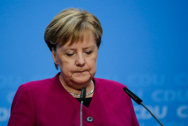 Angela Merkel is standing down as party leader in December and will not re-stand for any political office at the next Bundestag elections