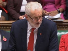 Jeremy Corbyn accuses government of ‘broken promise budget’