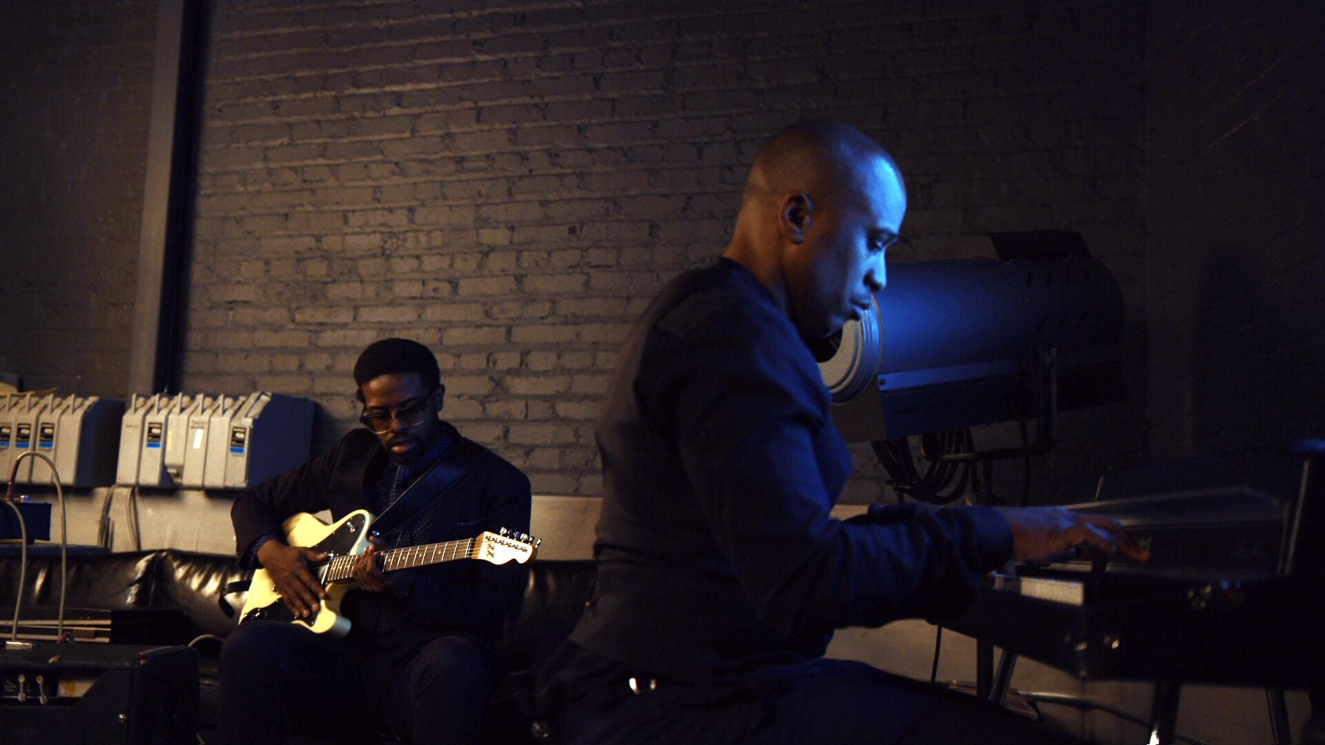 Adrian Younge (left) and Ali Shaheed Muhammad in Artform