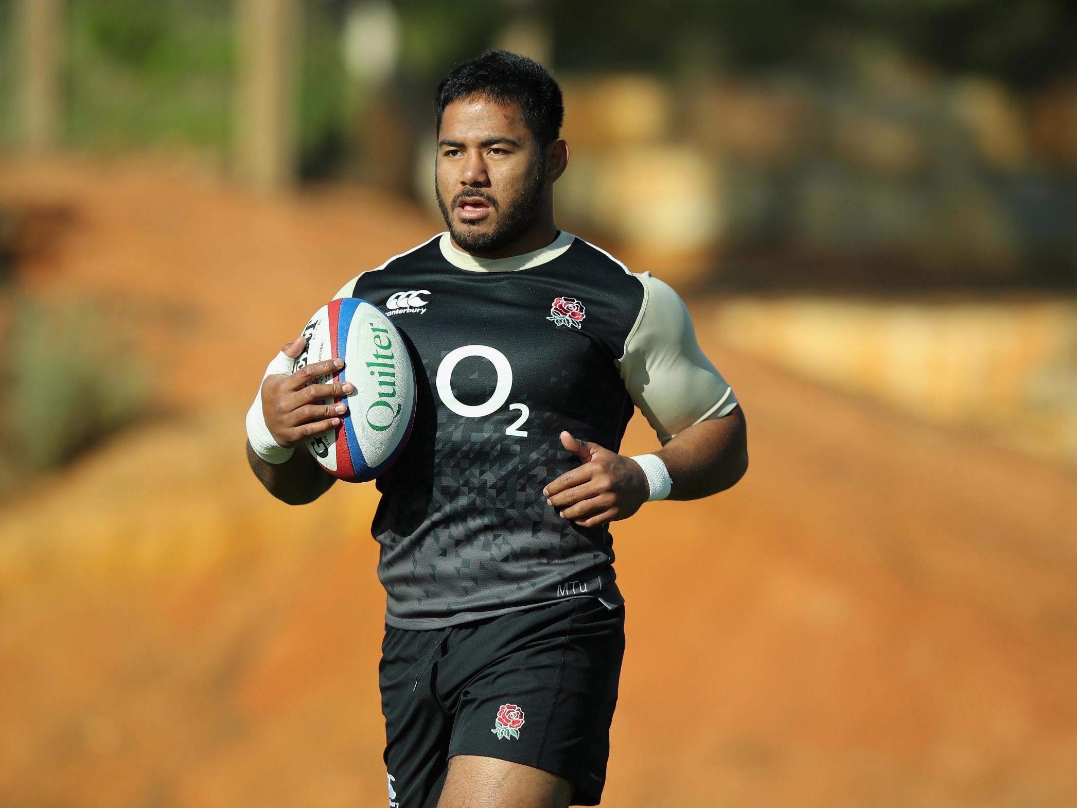 Manu Tuilagi returned to the England squad for the Portugal training camp (Getty )