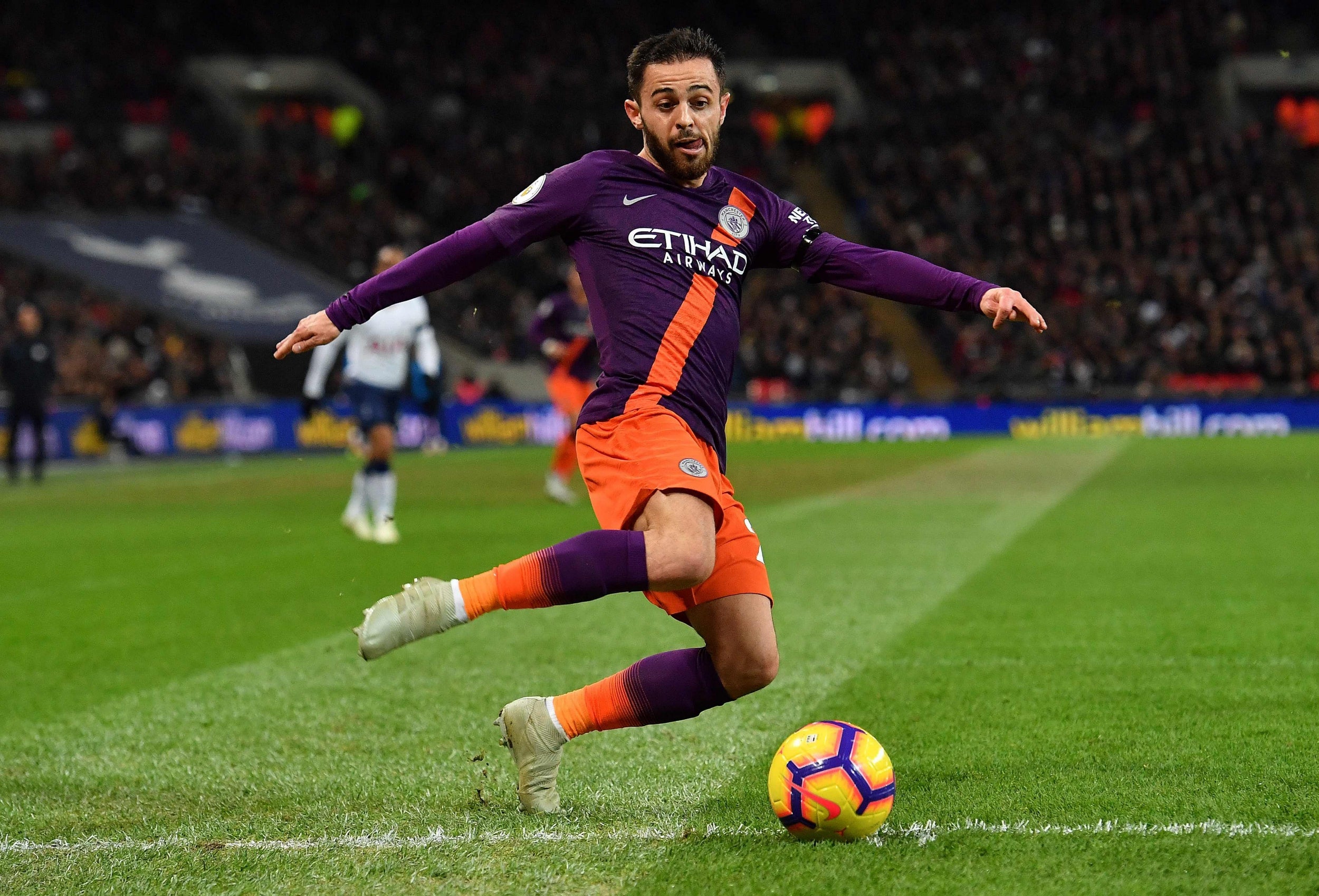 Bernardo Silva admits the pitch was harder to play on