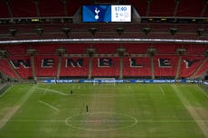 A poor advert for the Premier League played on Wembley's worn pitch