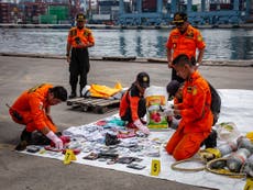 Lion air crash: Divers see crashed Lion Air fuselage and engine
