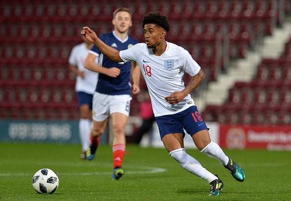 Nelson has played for England throughout the youth levels