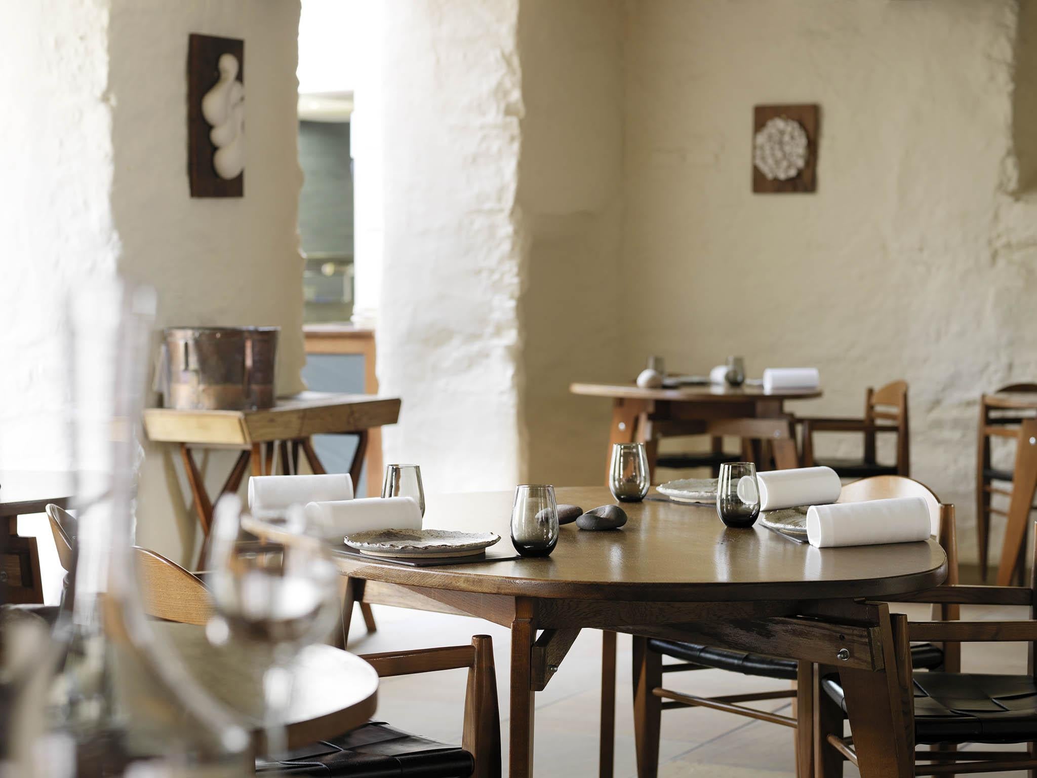 L’Enclume mixes a historic building with Scandi-inspired furniture and modern British food