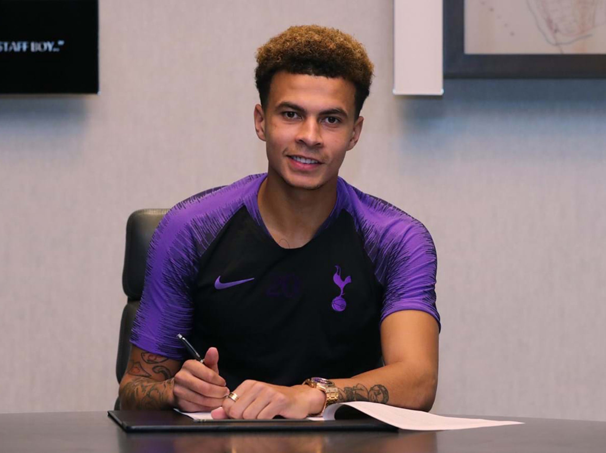 Dele Alli signs new Tottenham Hotspur contract until 2024 ...