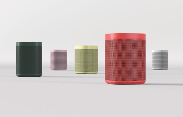 Markér Hovedgade Modtagelig for Sonos x Hay: Smart speakers finally launched in array of new colours | The  Independent | The Independent