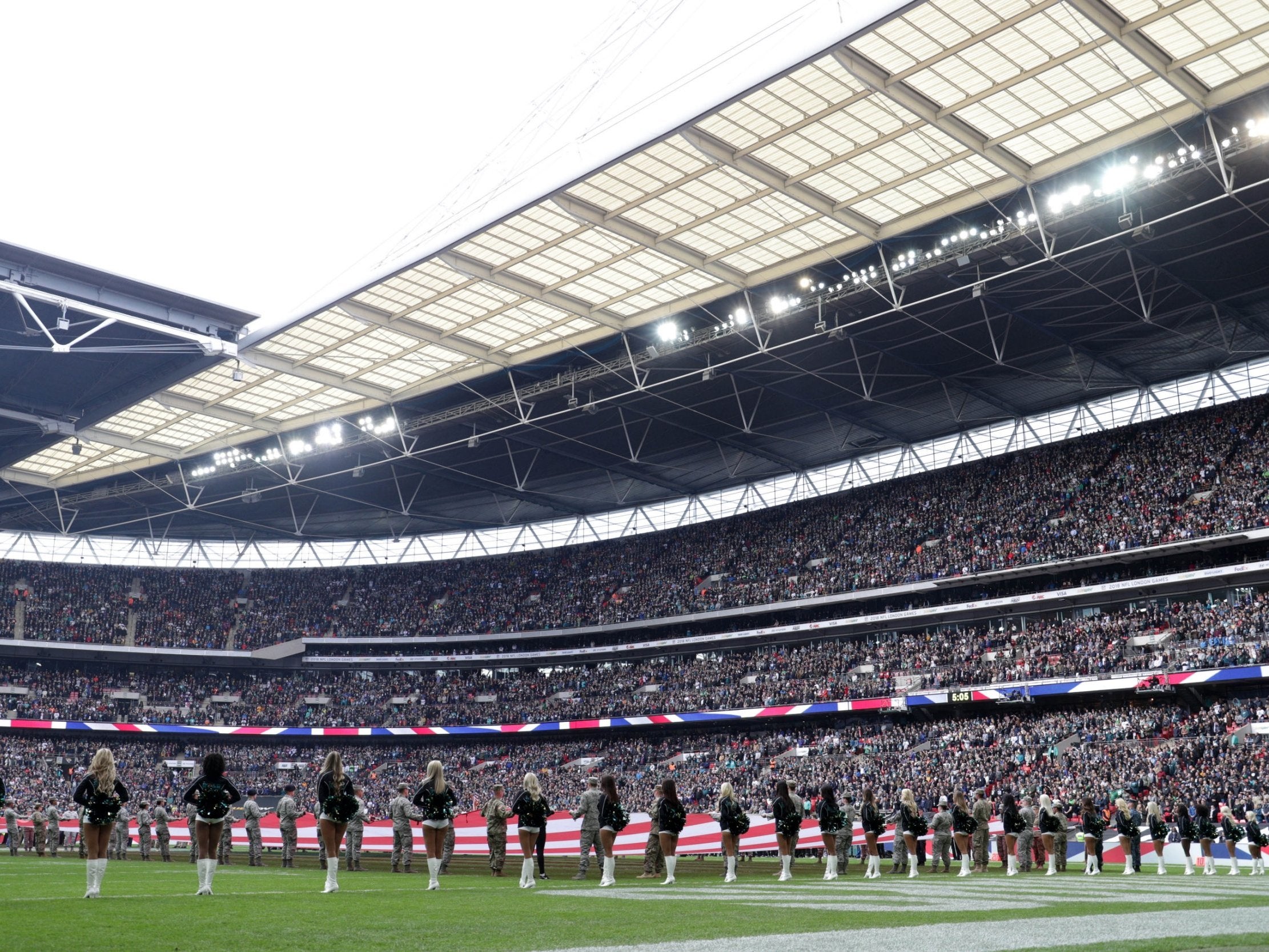 The NFL is growing in popularity in the UK