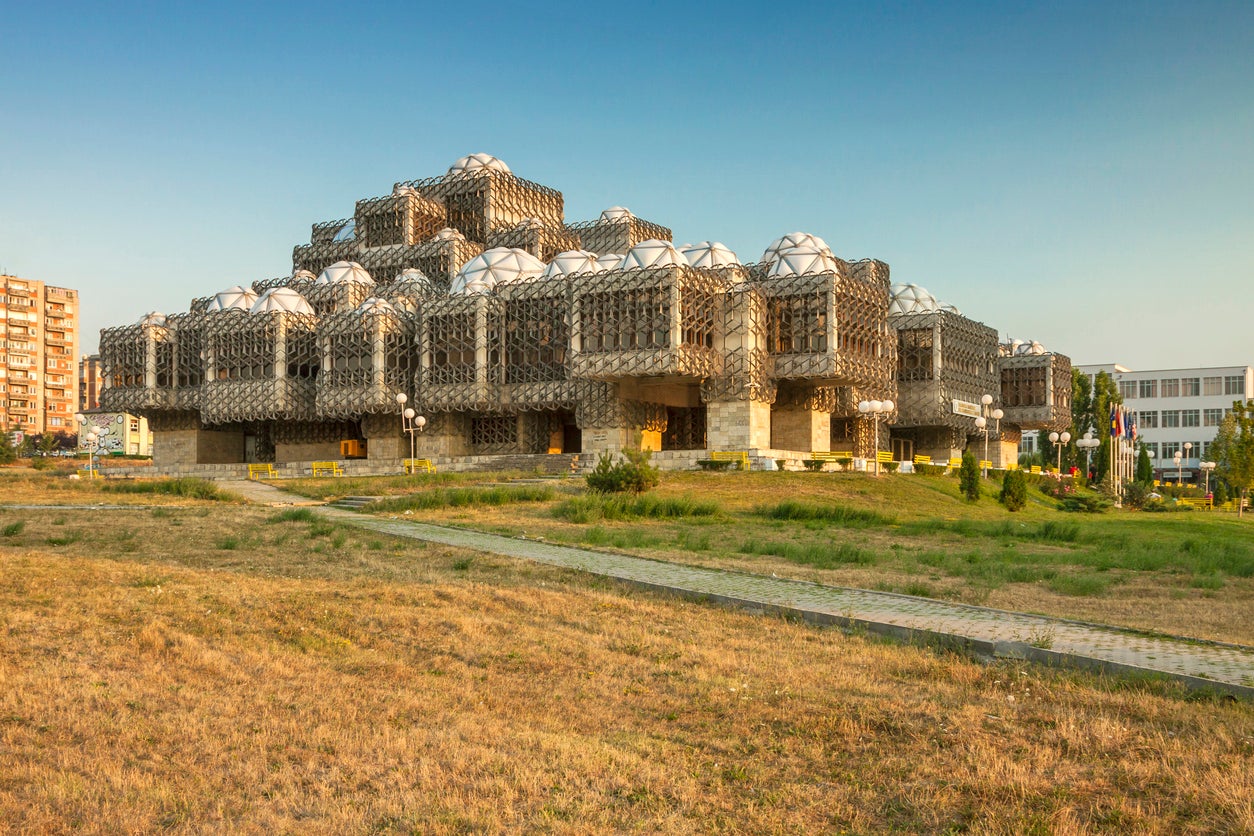 National Library of Kosovo is one of the city's most striking buildings (iStock)