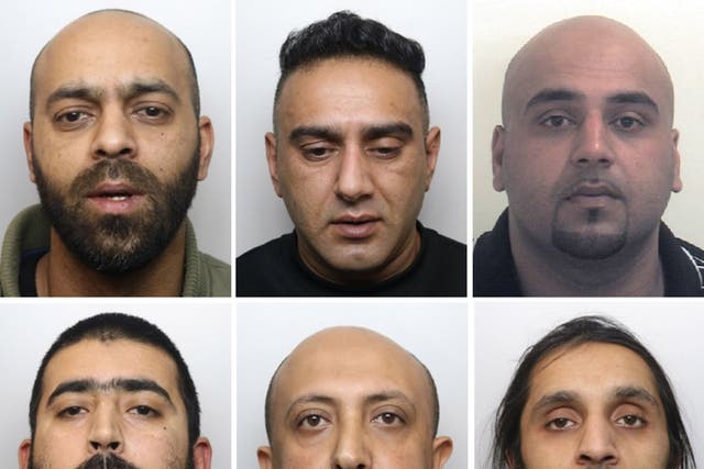 A group of men convicted in 2018 of offences as part of a grooming gang in Rotherham