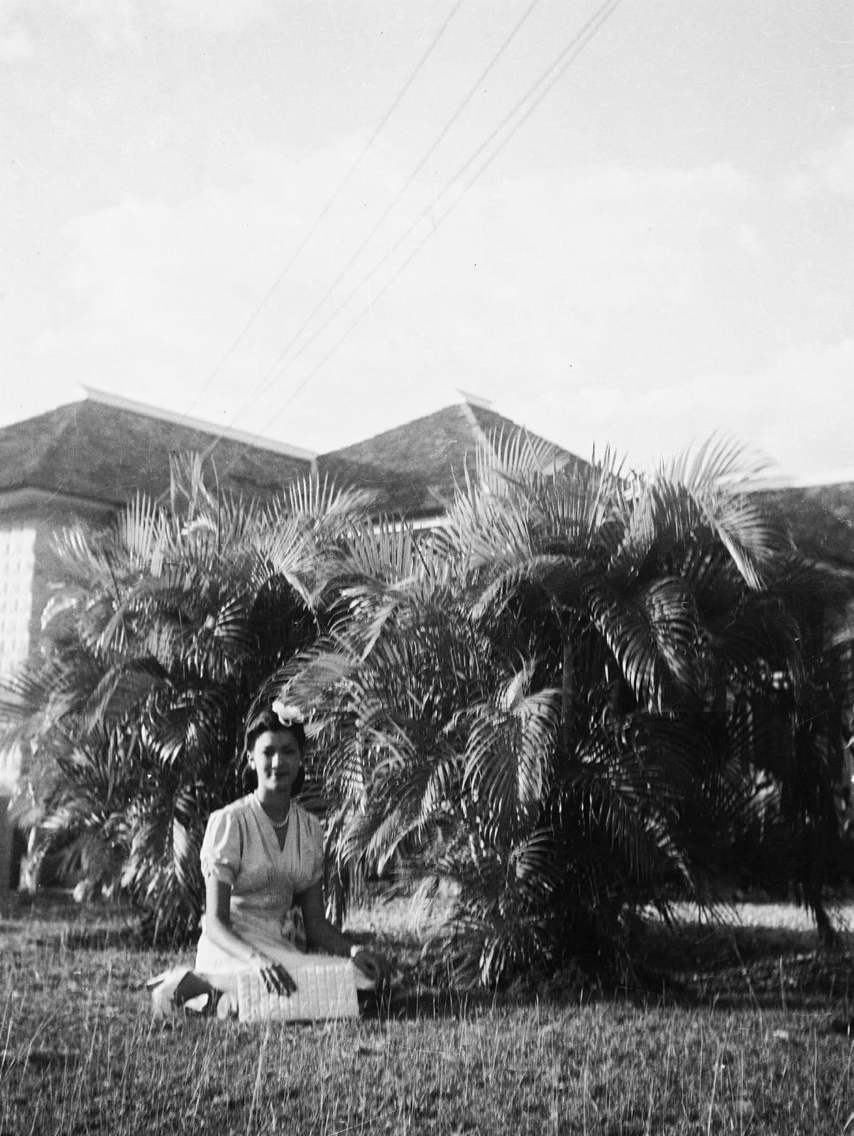 Joyce Elisser Norris in Jamaica as a young woman