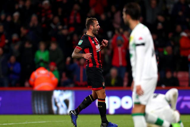 Steve Cook's goal clinched victory for Bournemouth