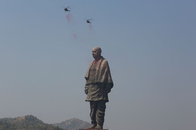 India's new monument to independence leader Sardar Vallabbhai Patel has become the tallest statue in the world