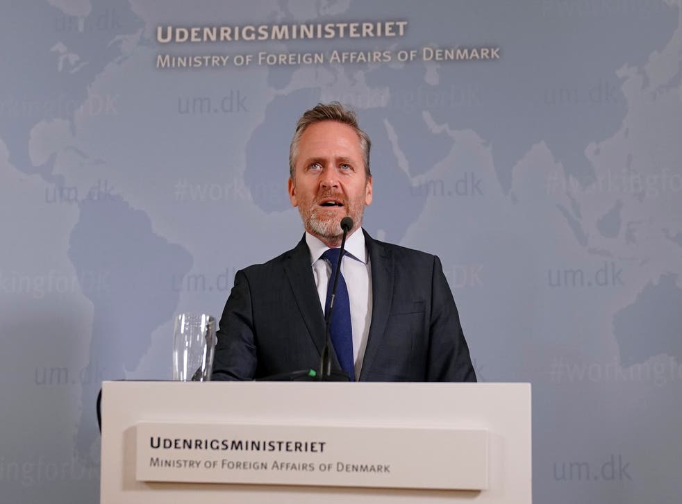 Danish security service chief Finn Borch Andersen told a news conference Tuesday that the attack by a Norwegian citizen of Iranian descent had targeted the leader of the Danish branch of the Arab Struggle Movement for the Liberation of Ahwaz.