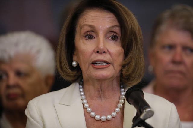 House Minority Leader Nancy Pelosi says she thinks Democrats will win back control of the US House