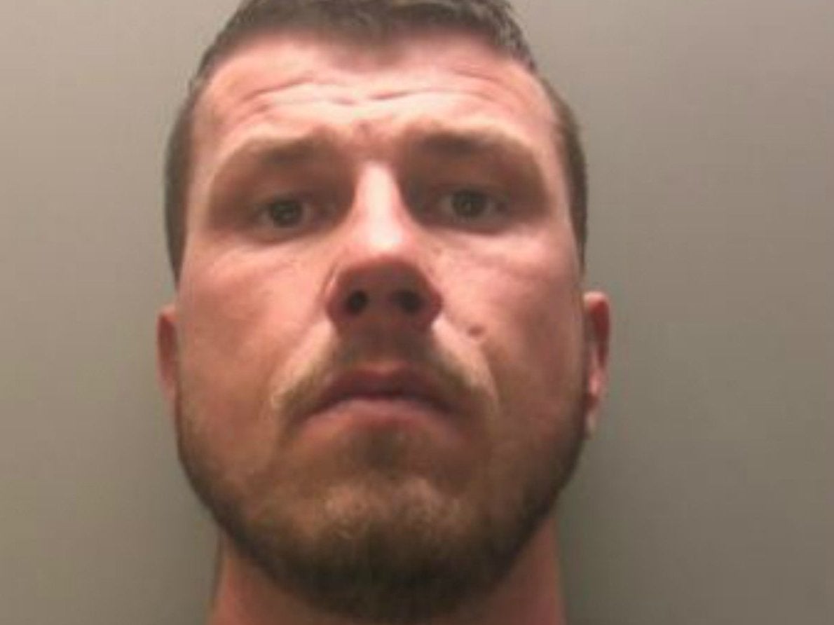 Christopher Cooksey, 33, from Pontypool, Gwent was given an extended six-year sentence for beating up his girlfriend and holding her hostage for a week to hide her injuries