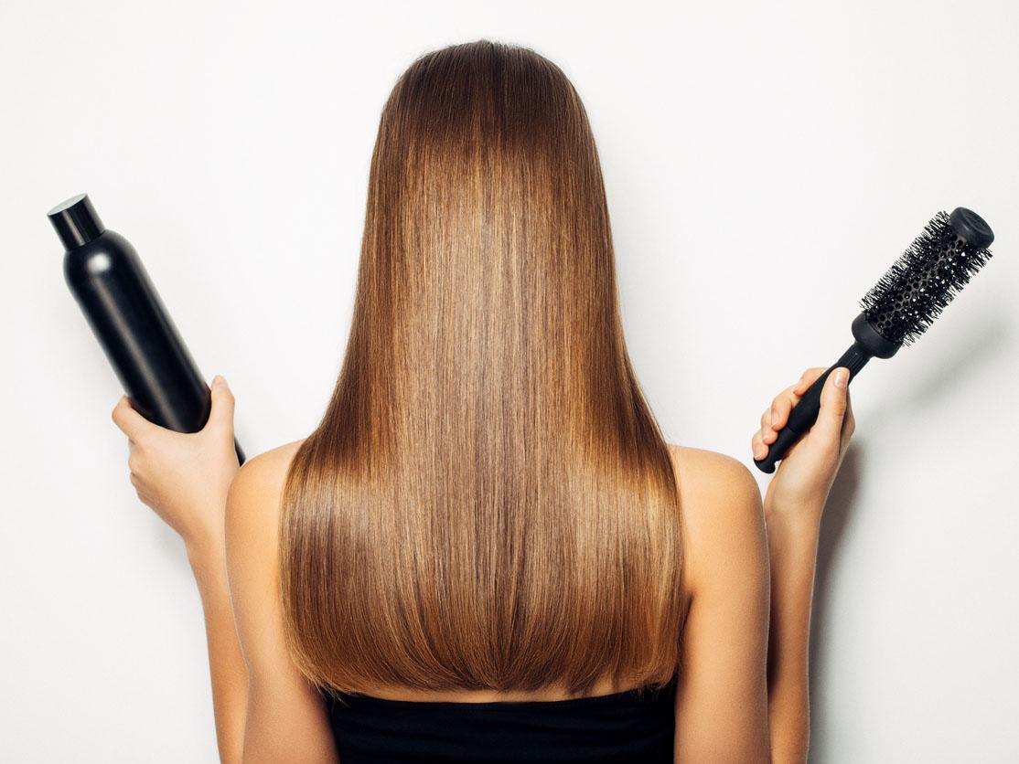 Hair treatments and styling tools can ease the effects of the cold weather