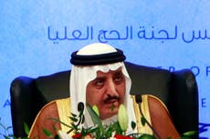 King Salman’s brother lands in Saudi Arabia for ‘crisis talks’ 